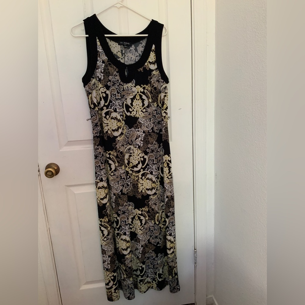 A very comfortable dress size 14